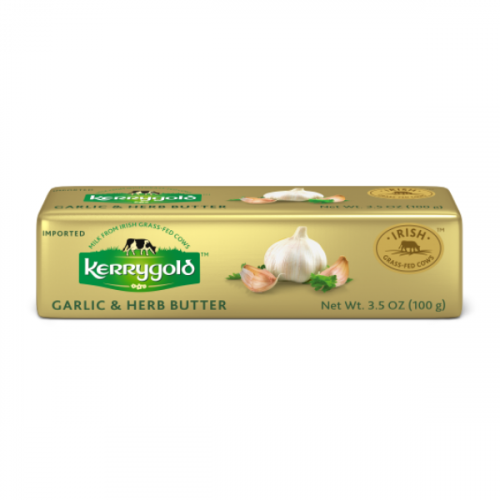 KERRYGOLD BUTTER GARLIC & HERB 100G